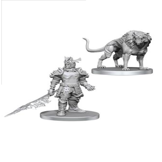 D&D Nolzur's Marvelous Miniatures Unpainted Hell Hound And Narzugon