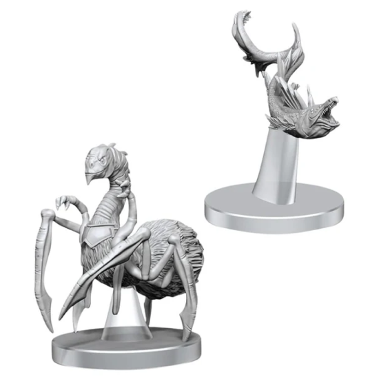 D&D Nolzur's Marvelous Miniatures Unpainted Neogi And Space Eel