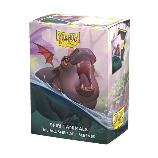Dragon Shield Brushed Art Standard Sized Sleeves 100 The Snortle