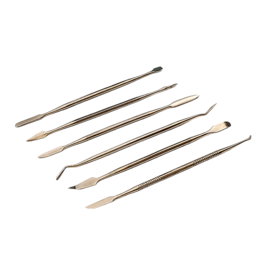 Expo 6 Pc Stainless Steel Sculpting Tool Set in Wallet 70830