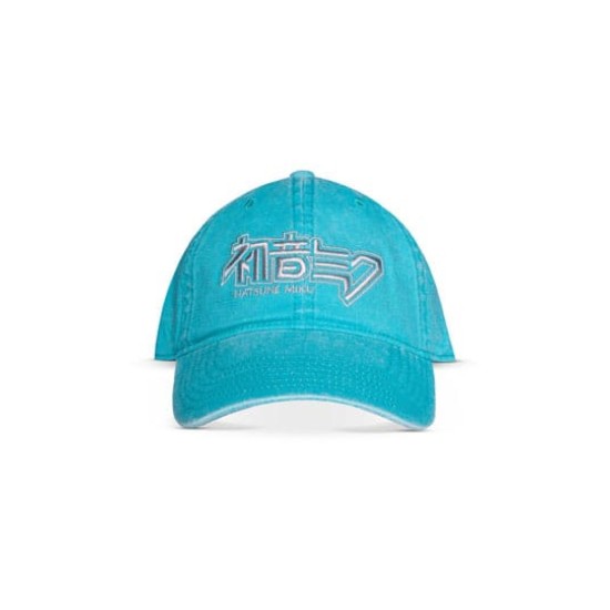 Hatsune Miku Curved Bill Cap Blue
