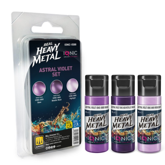Ionic Real Heavy Metal Astral Violet Set 0588