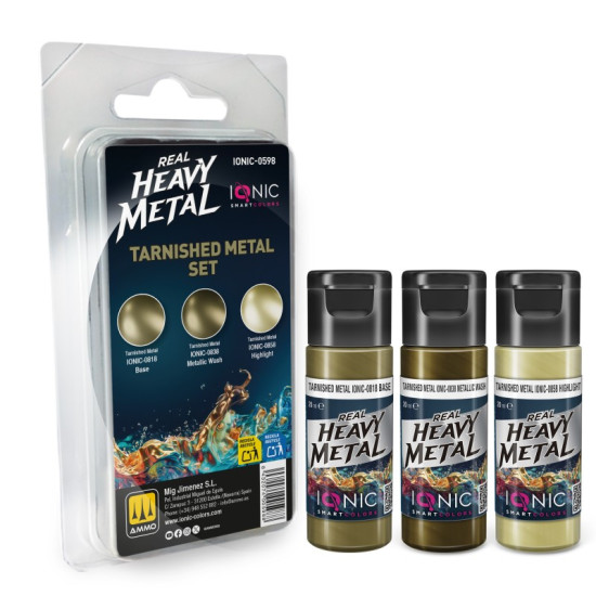 Ionic Real Heavy Metal Tarnished Metal Set 0598