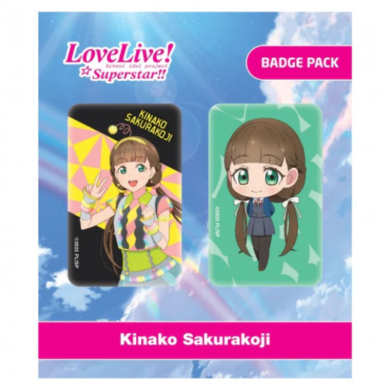 Love Live Superstar Kinako Sakurakoji Badge Pack