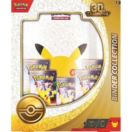 Pokemon TCG Binder Collection 30th Celebration Wave 1