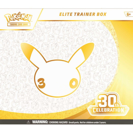 Pokemon TCG Elite Trainer Box 30th Celebration Wave 1