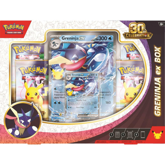 Pokemon TCG ex Box Greninja 30th Celebration Wave 1