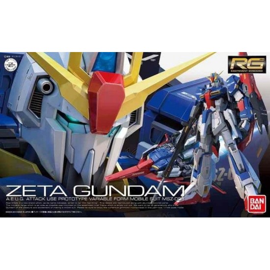 Gunpla RG 1/144 Zeta Gundam
