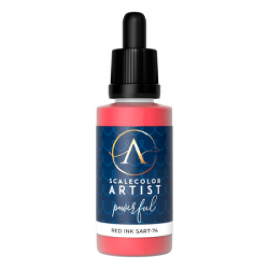 Scalecolor Artist SART-74 Red Ink