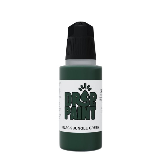 Scalecolor Drop And Paint SDP-74 Black Jungle Green