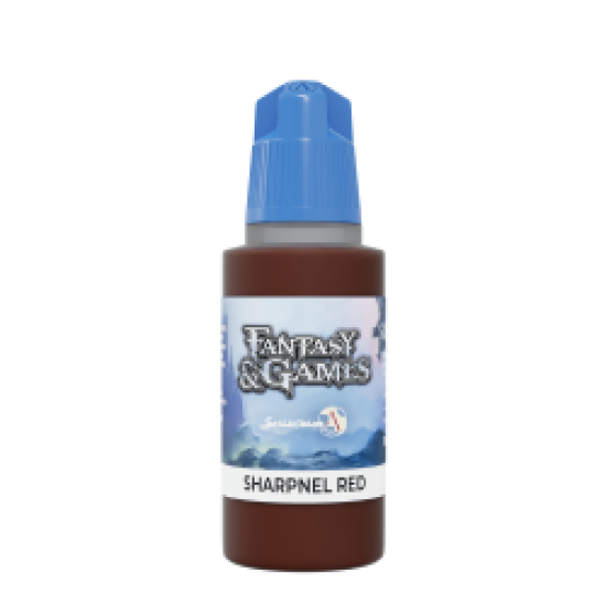 Scalecolor Fantasy and Games SFG-36 Shrapnel Red