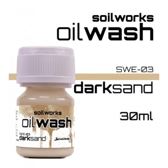 Scalecolor SWE-03 Soilworks Oil Wash Dark Sand
