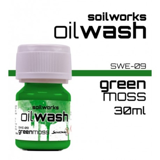Scalecolor SWE-09 Soilworks Oil Wash Green Moss