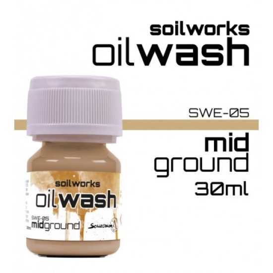 Scalecolor SWE-05 Soilworks Oil Wash Mid-Ground