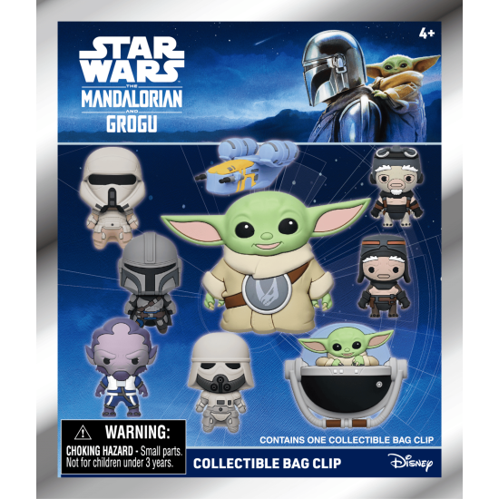 Star Wars Mandalorian & Grogu Movie Series 1 Bag Clips