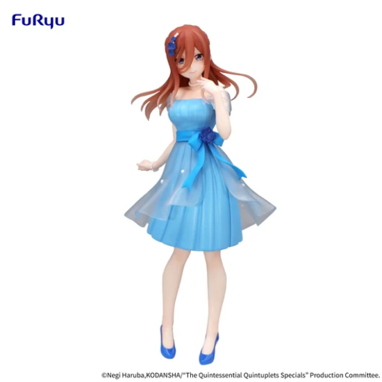 The Quintessential Quintuplets Specials Trio Try iT Figure Nakano Miku Pastel Dress