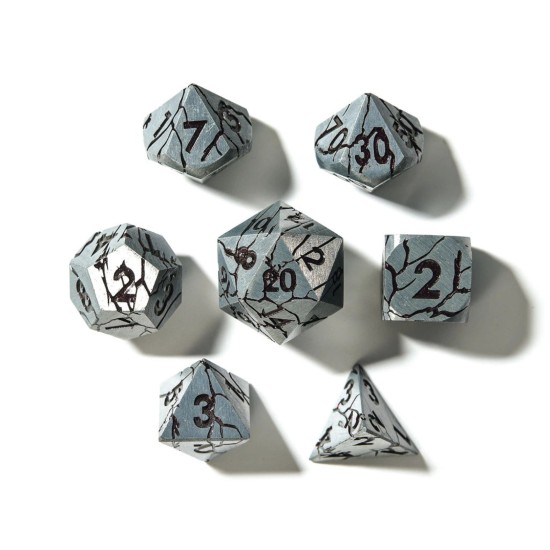 TTD Ancient Arcane Metal Dice 7 Piece Set