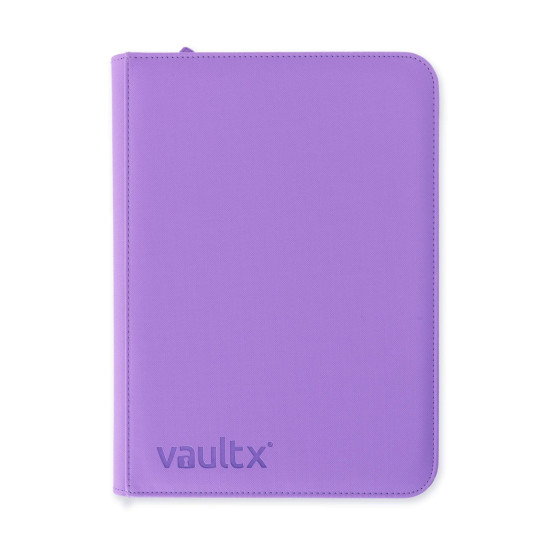 Vault X 9 Pocket Zip Binder Just Purple