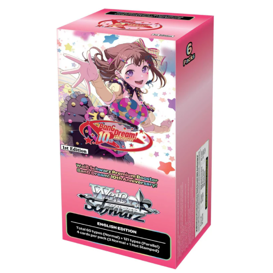 Weiß Schwarz Premium Booster Bang Dream 10th Anniversary