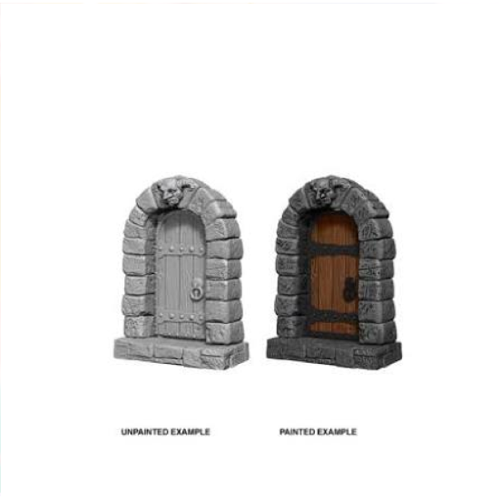 Wizkids Deep Cuts Unpainted Miniatures Doors